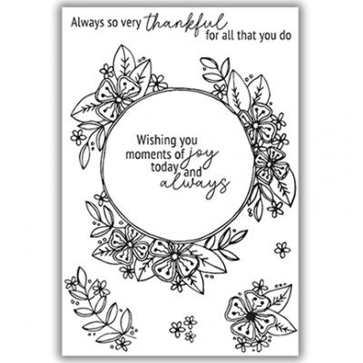 Julie Hickey Designs Clear Stamps - Joyful Blooms